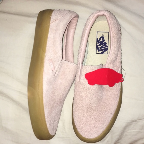 Vans Shoes - Fuzzy classic slip on